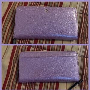 Kate spade glitter wallet